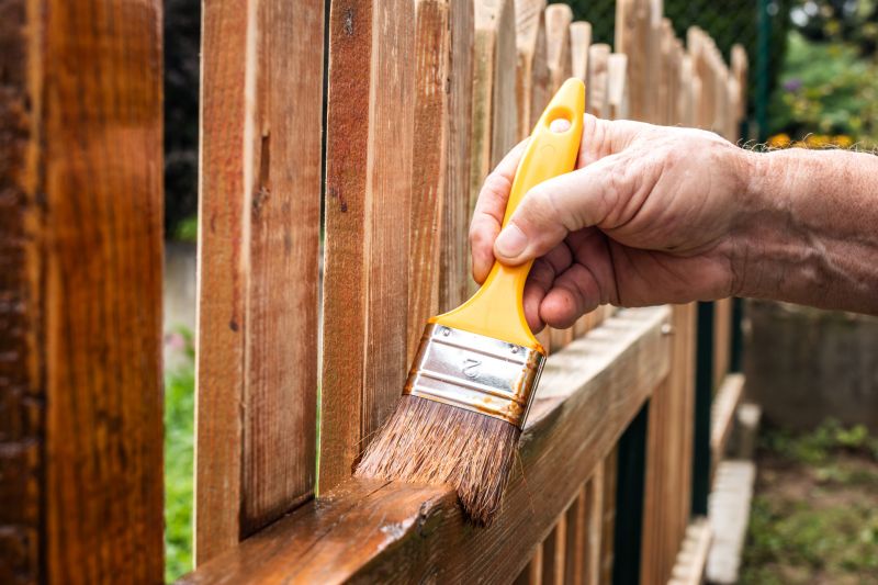 Fence Painting in Optimal Conditions